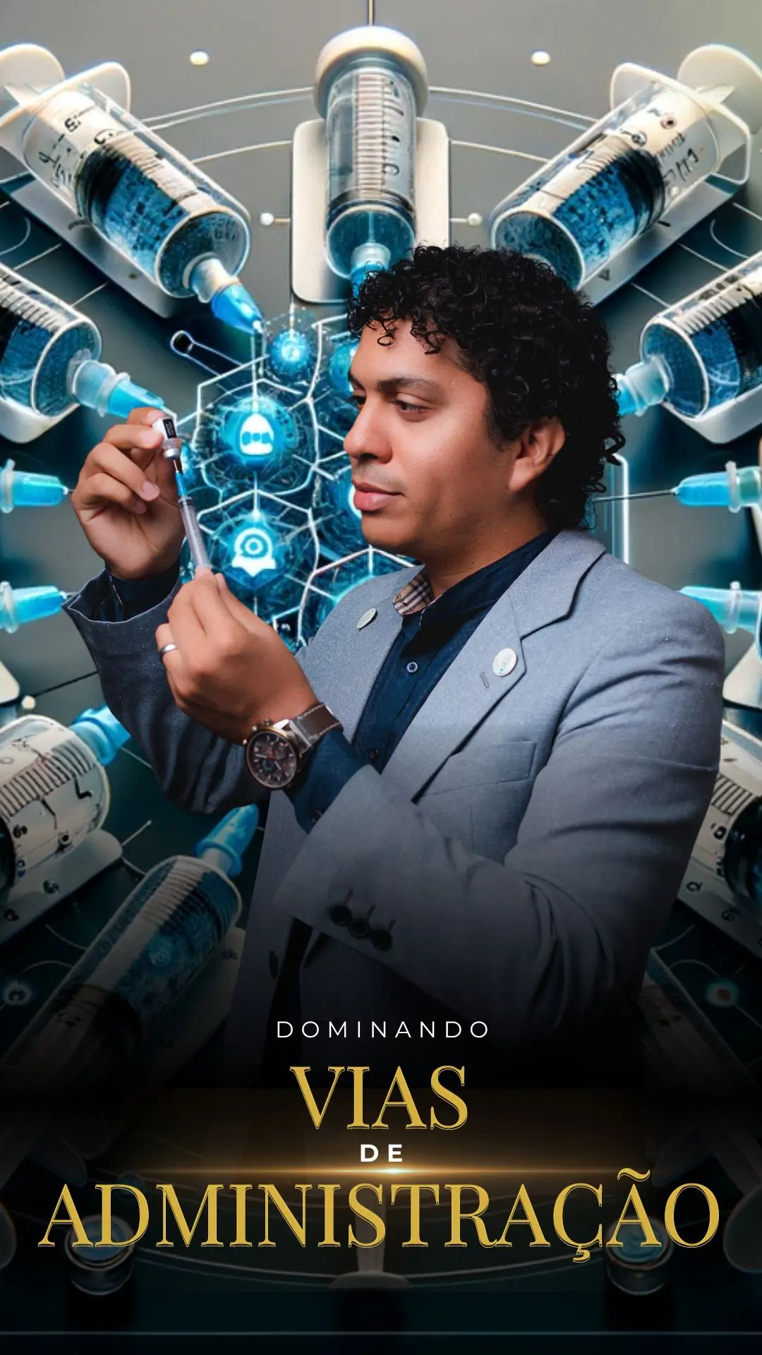 Sem errar técnica na frente do paciente.